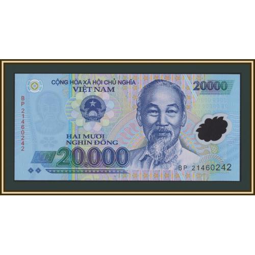 Вьетнам 20000 донгов 2021 P-120(120l) UNC
