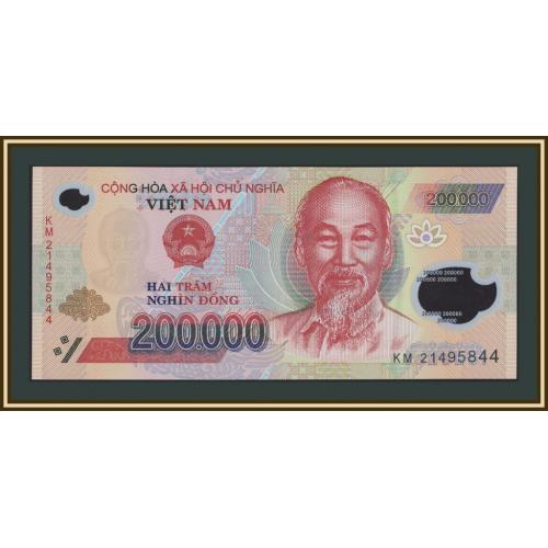 Вьетнам 200000 донг 2021 P-123 (123l) UNC