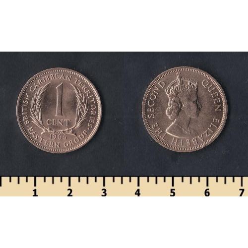 Восточно-Карибские штаты 1 цент 1965