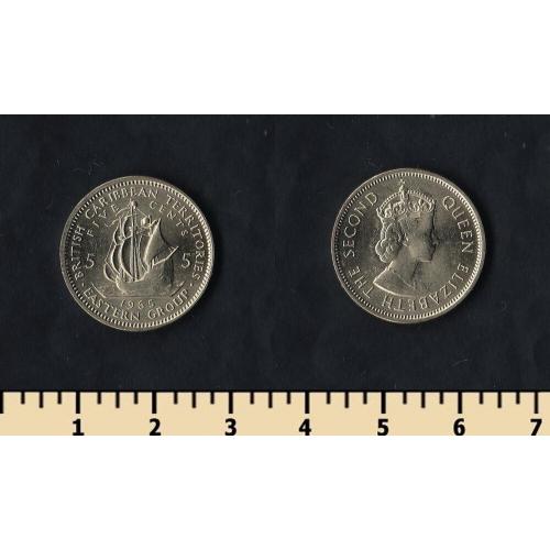 Восточно-Карибские штаты 5 центов 1965