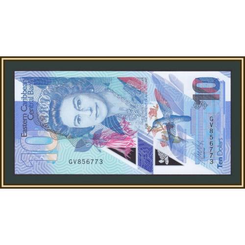 Восточные Карибы 10 долларов 2019 P-57 (57a) UNC