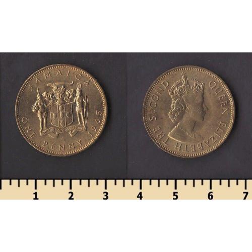 Ямайка 1 пенни 1965
