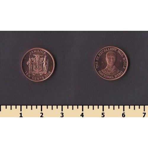 Ямайка 10 центов 2008