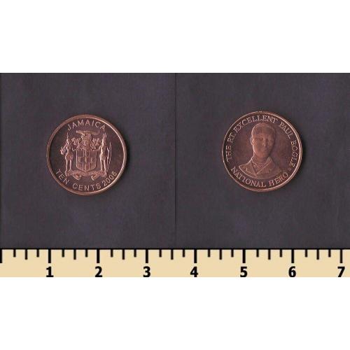 Ямайка 10 центов 2008