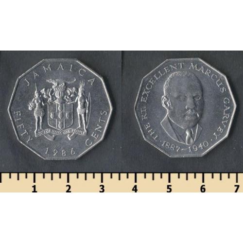 Ямайка 50 центов 1986