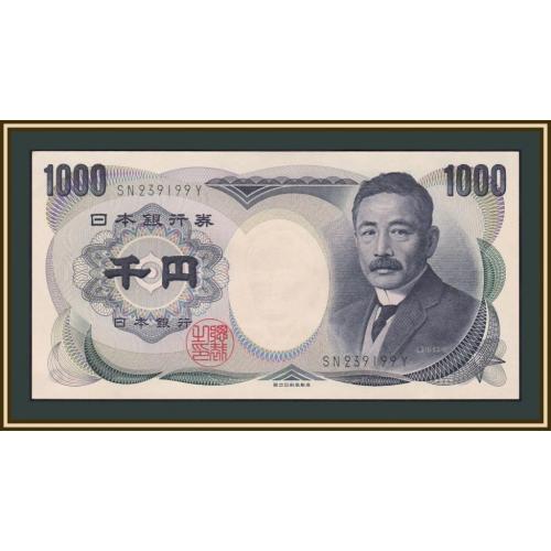 Япония 1000 йен 1993 (2003) P-100 (100f) UNC-