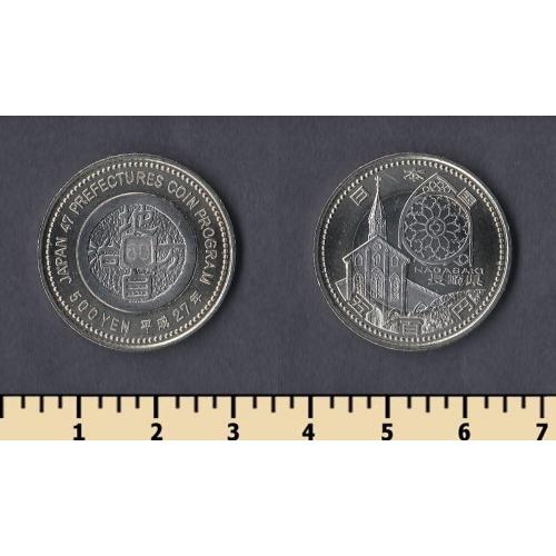 Япония 500 иен 2016