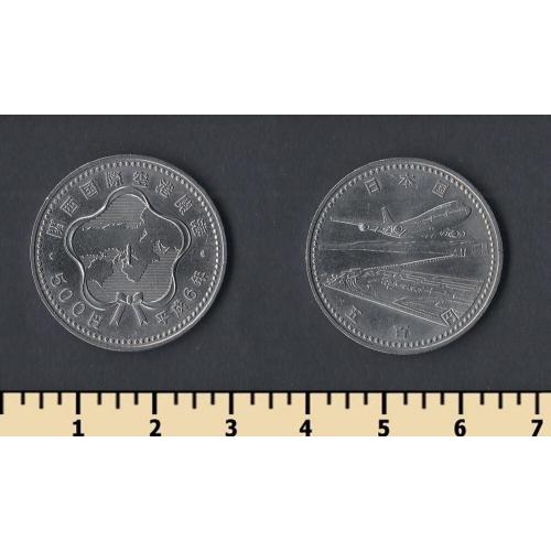 Япония 500 йен 1996
