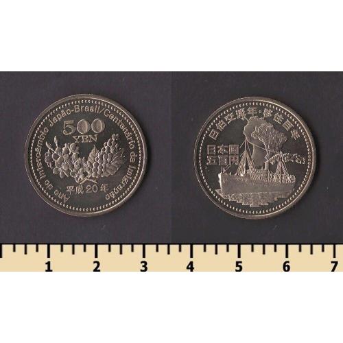 Япония 500 йен 2008