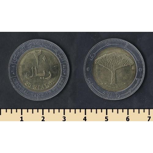 Йемен 20 риалов 2004