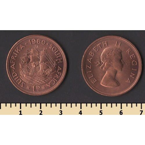 ЮАР 1 пенни 1960