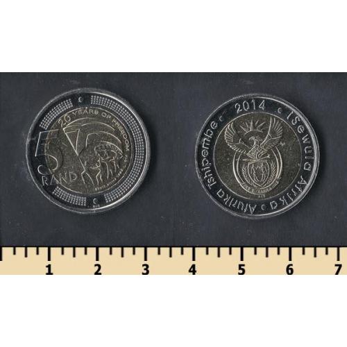 ЮАР 5 рандов 2014