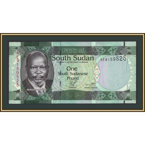 Южный Судан 1 фунт 2011 P-5 UNC
