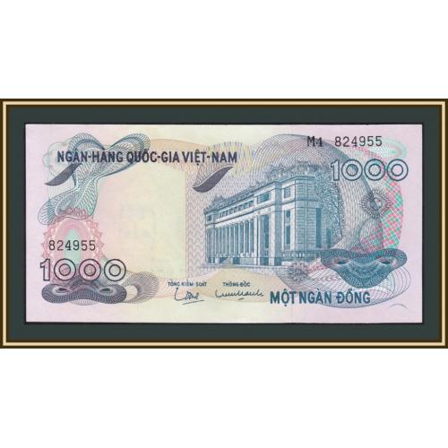 Южный Вьетнам 1000 донг 1971 P-29 (29a) UNC-