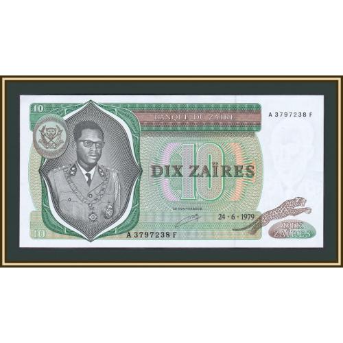 Заир 10 заир 1979 P-24 (24a) UNC