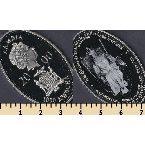Замбия 1000 квача 2000