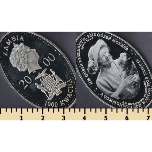 Замбия 1000 квача 2000
