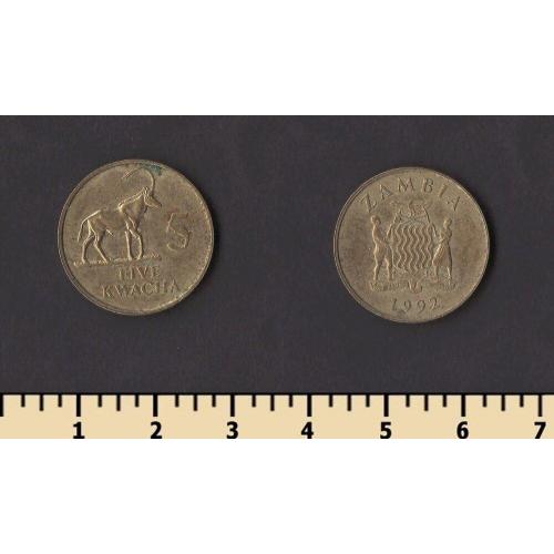 Замбия 5 квача 1992