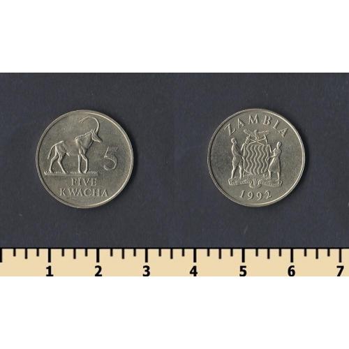 Замбия 5 квача 1992
