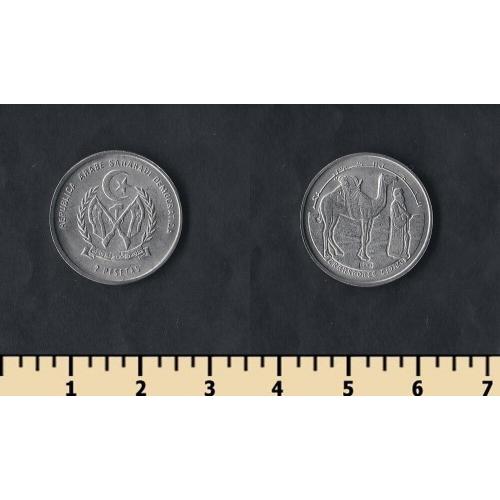 Западная Сахара 2 песеты 1992