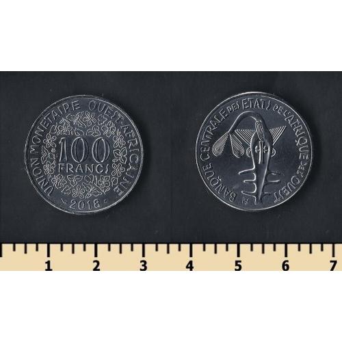 Западно-афр.валютный союз 100 франков 2018