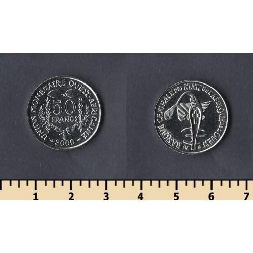 Западно-афр.валютный союз 50 франков 2009