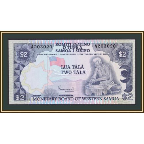 Западное Самоа 2 тала 1980 P-20 UNC