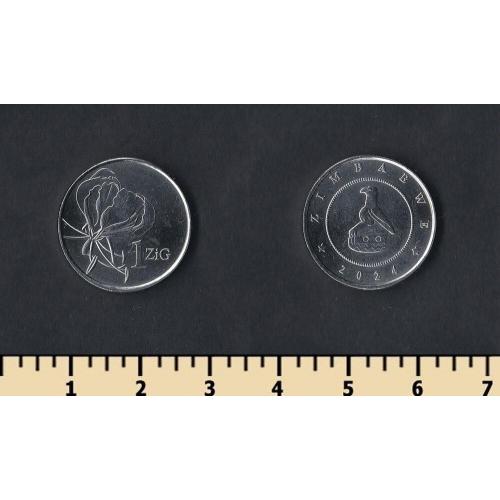 Зимбабве 1 зиг 2024