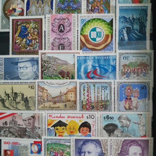 Поштові марки. Австрія.24м.