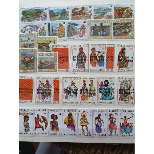 Поштові марки. Руанда.  34м.