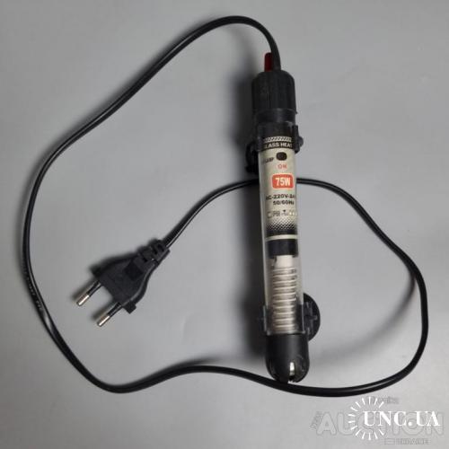 Акваріумний водонагрівач 75w