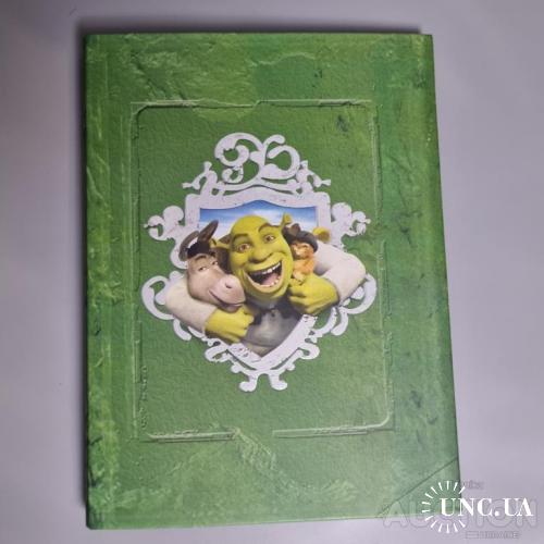 Альбом Шрек с двумя жетонами