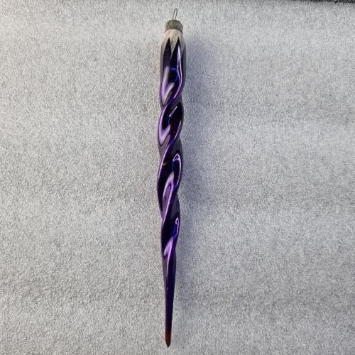 Елочная игрушка СССР "Фиолетовая спираль"