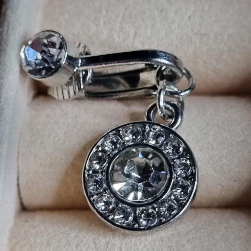 Сережка-кліпса для пірсингу пупка