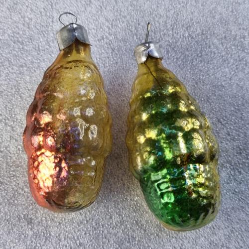 Ялинкова прикраса "Шишки" 2 шт, Радянський Союз