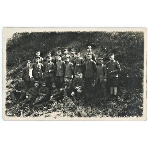 1916 Німечина Германия польова пошта полевая почта фото солдати солдаты