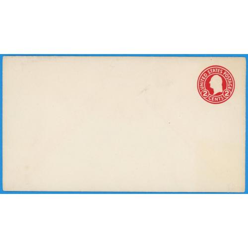 1916 США поштовий конверт чистий Вашингтон