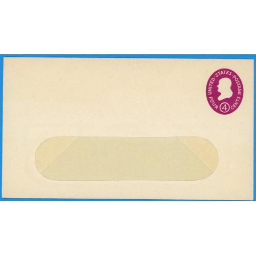 1950 США поштовий конверт чистий Франклин