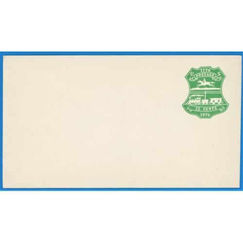 1976 США  Невикористаний конверт  13 центів