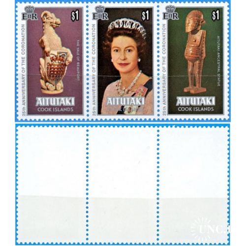1978 Аїтутакі Аитутаки  25-та річниця коронації Єлизавети II