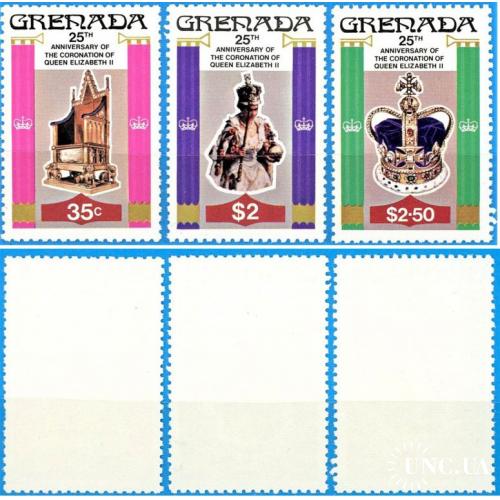1978   Гренада 25-та річниця коронації Єлизавети II
