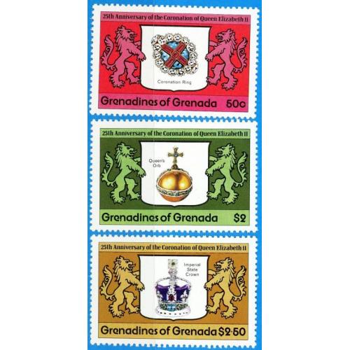 1978   Гренада і Гренадіни Гренадины 25 років коронації королеви Єлизавети II