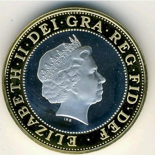 Срібна пам’ятна монета United Kingdom £2 DNA Double Helix — срібло, футляр + сертифікат