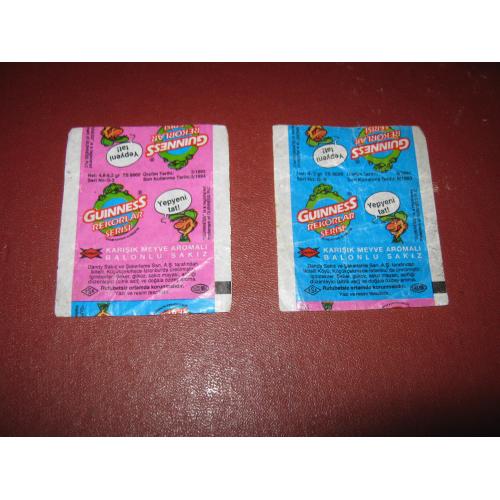 2 обёртки Гиннесс