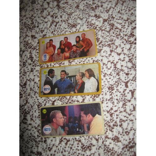 3 наклейки Beverly Hills 90210