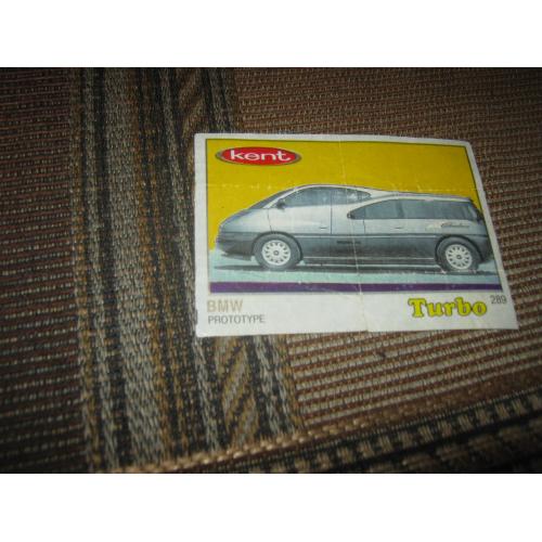 Turbo,номер 289.Silver,серебро