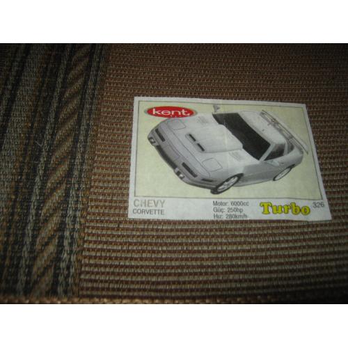 Turbo,номер 326.Silver,серебро