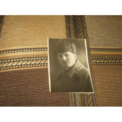 В будёновке