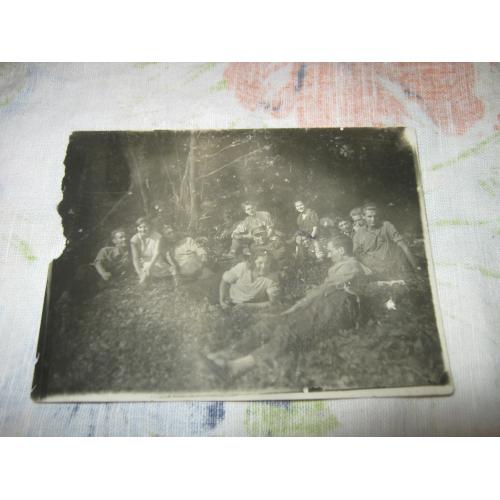 Военная вылазка комсомольской ячейки,1932 год