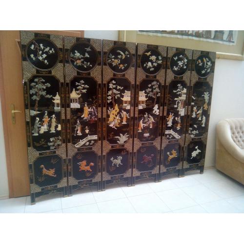 КИТАЙСКАЯ ШИРМА ШИНАУЗРИ   за полцены 270х198  см